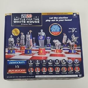New Inbox 2020 Battle For The White House Chess Set